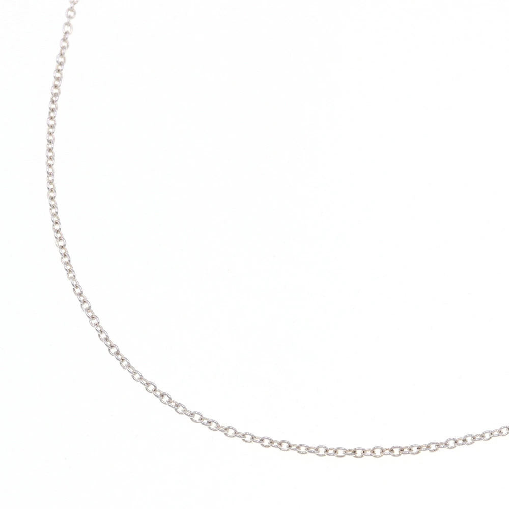 Tiffany Co Chain Necklace Sterling Silver Pendant Choker Accessory